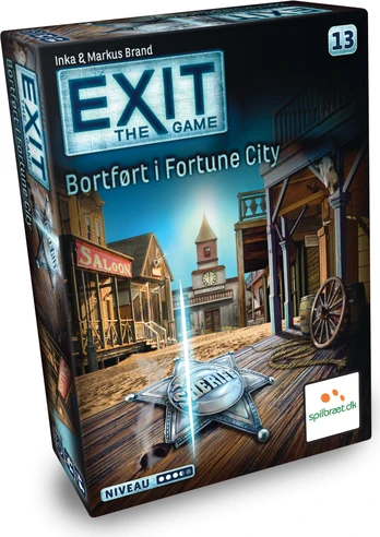 Exit: Escape Room EXIT 13: Bortført i Fortune City (DA) (LPFI574)
