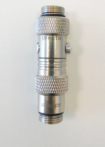 Lezyne smailė LESYNE ABS SHOCK CHUCK presta / schrader (NAUJA)