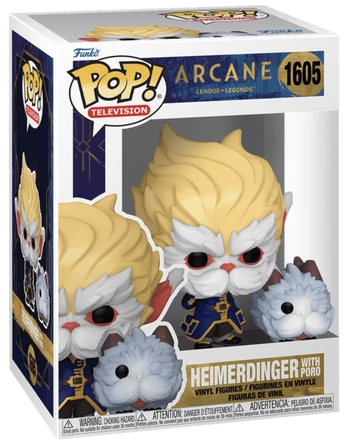 Funko POP! Arcane Heimerdinger with poro