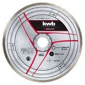 Deimantinis diskas Proline KWB, 200 mm x 25.4 mm x 8 mm kaina