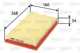 Oro filtras VALEO 585359 kaina