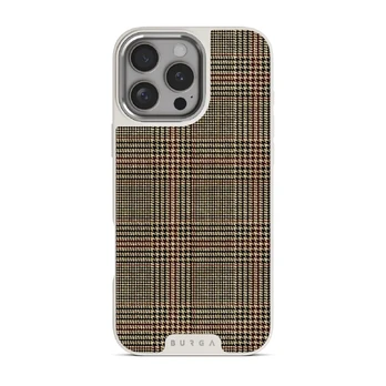 Favorite Coat - Plaid iPhone 16 Pro Max Case, Elite Light (MagSafe) / Silver