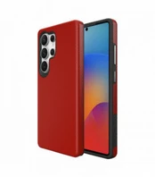 Dėklas Perfectionists Triangle Case Samsung S928 S24 Ultra raudonas