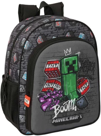 Safta Minecraft Graffiti adaptable backpack 38cm