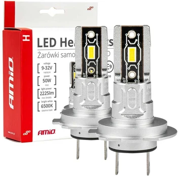 LED lemputės H7 H-mini AMiO 03332