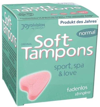 Joydivison *Soft-Tampons normal, Box of 3 (Eastern Language Version)