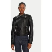 Guess Dirbtinės odos striukė W5YL19 WHDS0 Juoda Regular Fit