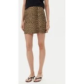 Vero Moda Mini sijonas Nelly 10329966 Ruda Slim Fit