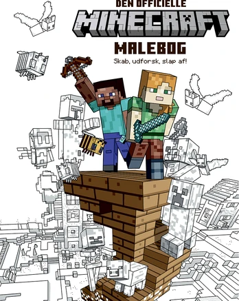 Forlaget Tukan The Official Minecraft Coloring Book