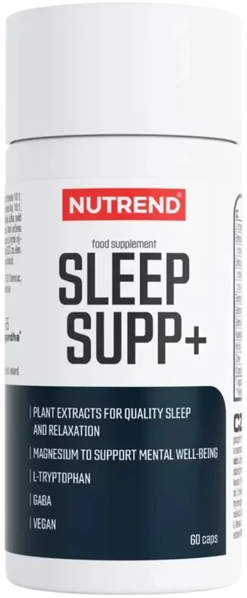 Maisto papildas kapsulėmis Nutrend Sleep Supp+ 60 kapsulių