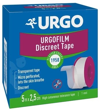 URGO plėvelės lipni juosta 2,5 cm x 5 m N1