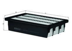 Oro filtras MAHLE LX2832 kaina