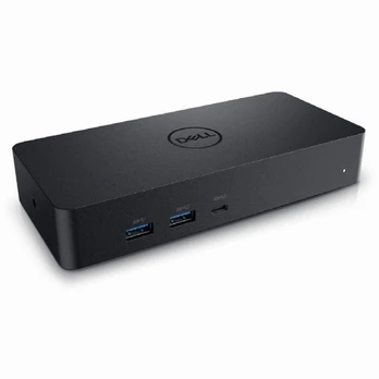 Jungčių stotelė Dell D6000S, juoda