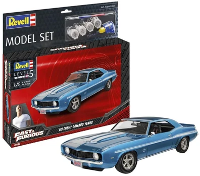 Revell Model Set Fast & Furious 1969 Chevy Camaro Yenko