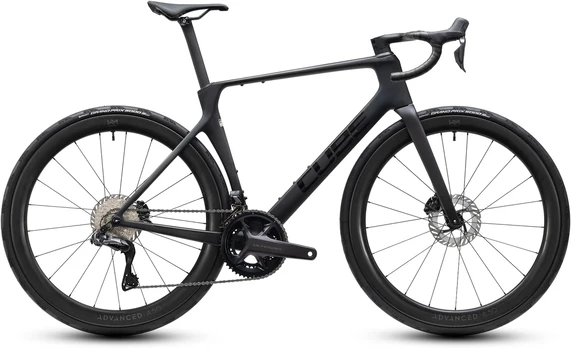 Dviratis Cube Agree C:62 Pro carbon'n'juodas 2027-62 cm (Dydis: 62 cm)