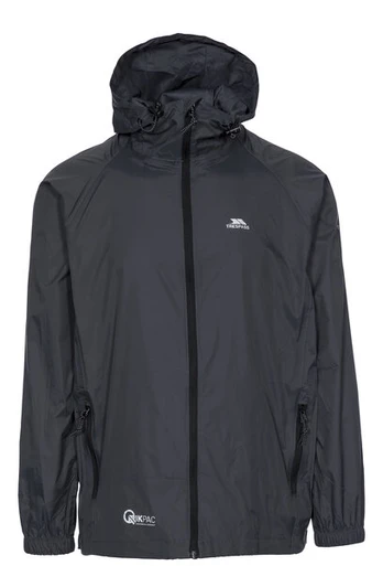 Striukė vyrams Trespass Qikpac Jacket Packaway JKT TP76, juoda, S
