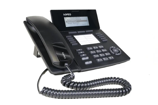 Telefonas Agfeo AGFEO Systemtelefon ST53 IP SENSORfon juodas