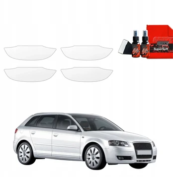 GrizzGlass Apsauginė plėvelė durų rankenėlėms BodyShield Audi A3 8P Hatchback 5D (2008-2012) [4w1]