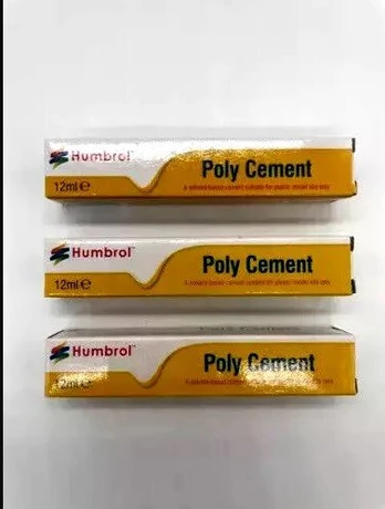 Humbrol AE4021 3 x 12ml Poly Cement klijai modeliavimui