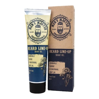 MEN'S MASTER BEARD LINE-UP skutimosi želė, 100 ml