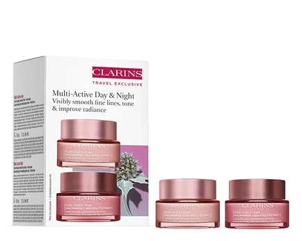 Clarins Gift set of multi-active skin care Multi-Active Set