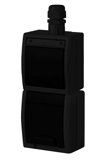 Socket and switch block ELEKTRO-PLAST AQUANT