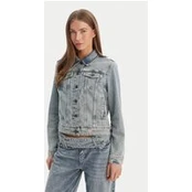 Guess Jeans Džinsinė striukė W6RN55 D5M4I Mėlyna Regular Fit