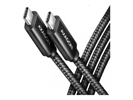 AXAGON Data and charging USB4 Gen 3x2 cable, 1 m | BUCM3-CM15AB | USB Type C - USB Type C