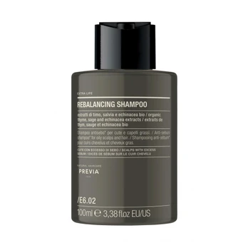 PREVIA Balansuojantis šampūnas Extra Life Rebalancing Shampoo 100ml