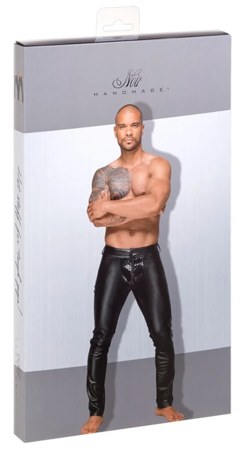 Noir M.Trousers L Seksualios vyriškos kelnės