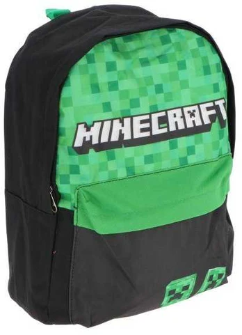 MINECRAFT mokyklinė kuprinė, 40 cm