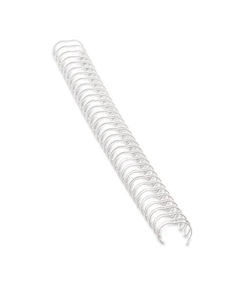 Metalinė įrišimo spiralė, 6 mm, Balta (dėž.-100 vnt.)