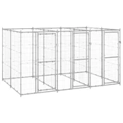 Lauko voljeras šunims, galvanizuotas plienas, 7,26m² kaina