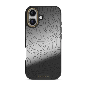 Wild Terrain - Minimalist iPhone 17 Case, Elite Mirror (MagSafe) / Gold