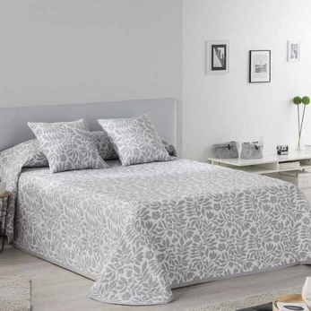 Lovatiesė "Fiore", 250x270 cm (pilka)