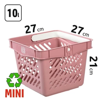 Prekybinis krepšelis MINI ECO recycled, 10l