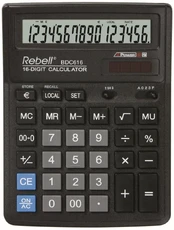 Skaičiuotuvas stalinis Rebell BDC616 kaina