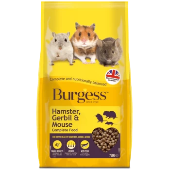 Burgess - Hamster, Gerbil & Mouse Nuggets - 750 g (40028)
