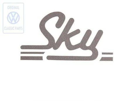 Vag Stikonas Raidos Metalinis Pilkas 2009 2014 2015 Originalus 191853750F1ZH