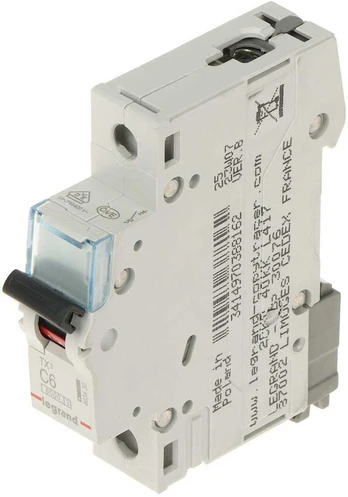 VAROMASIS JUNGIKLIS LE-403430 VIENFAZIS 6 A C TIPAS LEGRAND