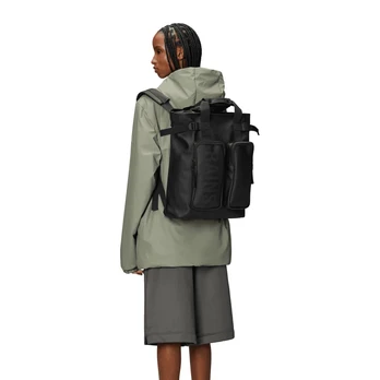 RAINS Texel Tote Backpack W3 1424 - JUODA