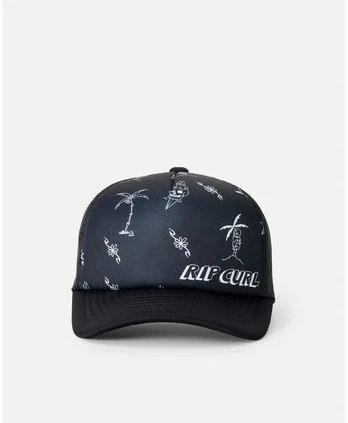 Kepurė su snapeliu berniukams RIP CURL Weekender Trucker, juoda