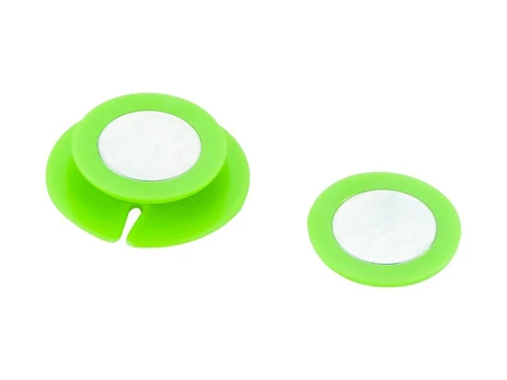 Kabelio tvarkyklė - žalias magnetinis segtukas