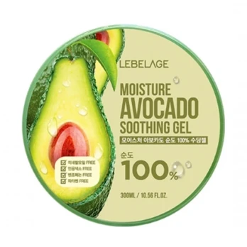 LEBELAGE - Moisture Soothing Gel - Avocado, 300ml