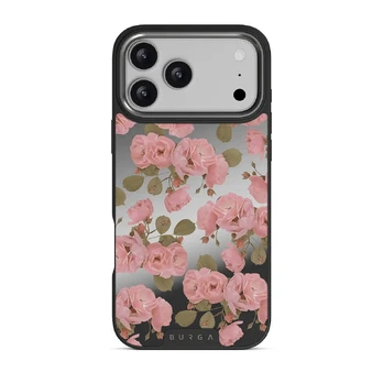 Desert Rose - iPhone 17 Pro Max Case, Elite Mirror (MagSafe) / Gunmetal