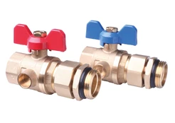 Rutulinis ventilis Danfoss šildymo kolektoriams, 1" kaina