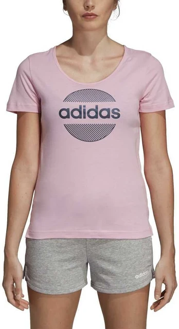 Adidas Palaidinė Linear Tee II Rožinė DV3000