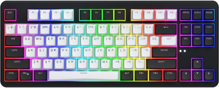 Hator HTK850UA Rockfall 3 TKL Wireless gaming keyboard ENG-UA-RU