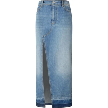 Midi sijonas moterims, Mėlyna, Cairo skirt