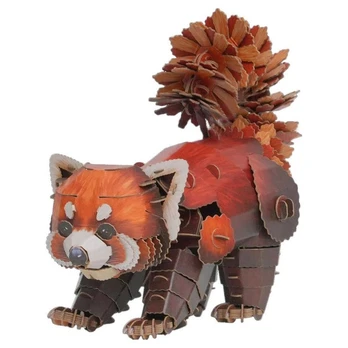 MAKEBUG 3D popierinė delionė Red Panda, MB-B-0013